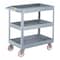 Little Giant 3-Inch Deep Shelf Truck, 1200 lbs. Capacity, 5"Poly, 24" x 36" Shelf DS2436X35PY - alternate 1